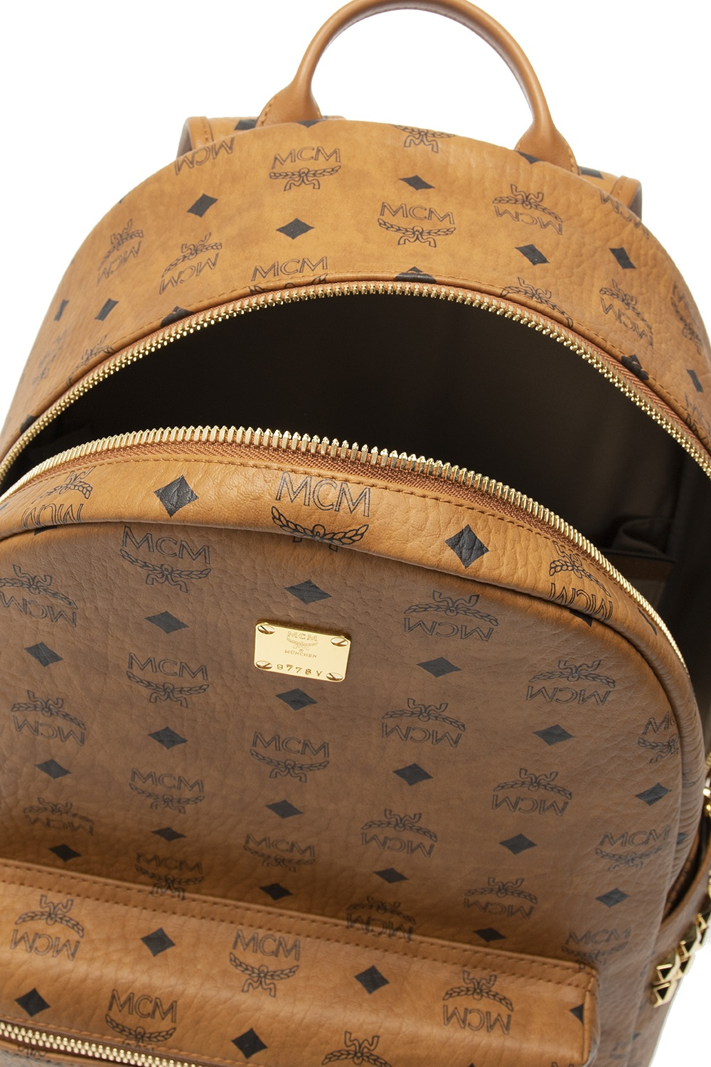 Mcm shop girl backpack